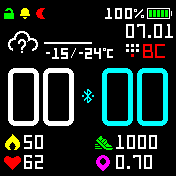 All_in_one Amazfit BIP watchface