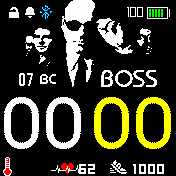 Boss_v1_1 Amazfit BIP watchface