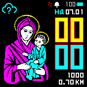Icon-mother-color Amazfit BIP watchface