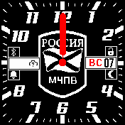 MCHPV_Weather_Black_White Amazfit BIP watchface