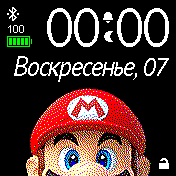 Mario2 Amazfit BIP watchface