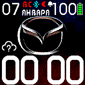 Mazda_of_Berdichev_v2 Amazfit BIP watchface