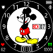 Mickey_v2_2 Amazfit BIP watchface