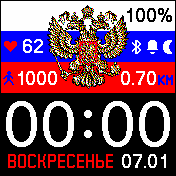 NDL_RUSSIA_4 Amazfit BIP watchface