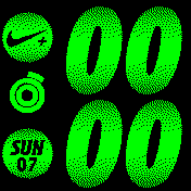 Nike_gradient2 Amazfit BIP watchface