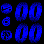 Nike_gradient3 Amazfit BIP watchface