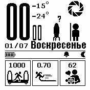 Portal_Test_Chamber_Sign_with_Weather_Rus Amazfit BIP watchface