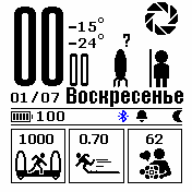 Portal_Test_Chamber_Sign_with_Weather_Rus2_BT Amazfit BIP watchface