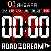 Road_to_the_Dream Amazfit BIP watchface