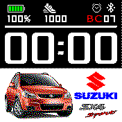 Suzuki_SX4 Amazfit BIP watchface