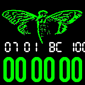 cicada Amazfit BIP watchface